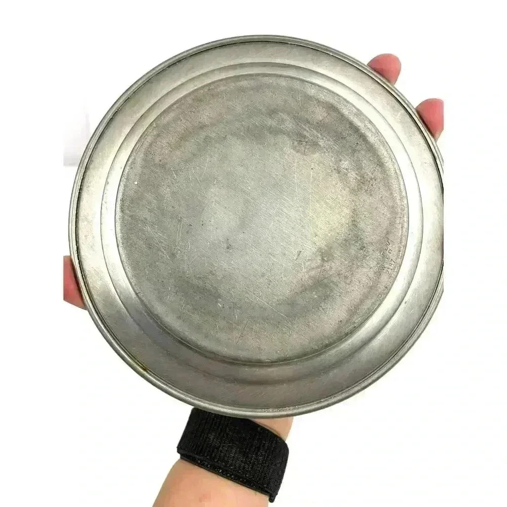 VTG Preisner Pewter Butter Dish Plate ONLY Replacement #2187 Home Decor Silver - Picture 2 of 10